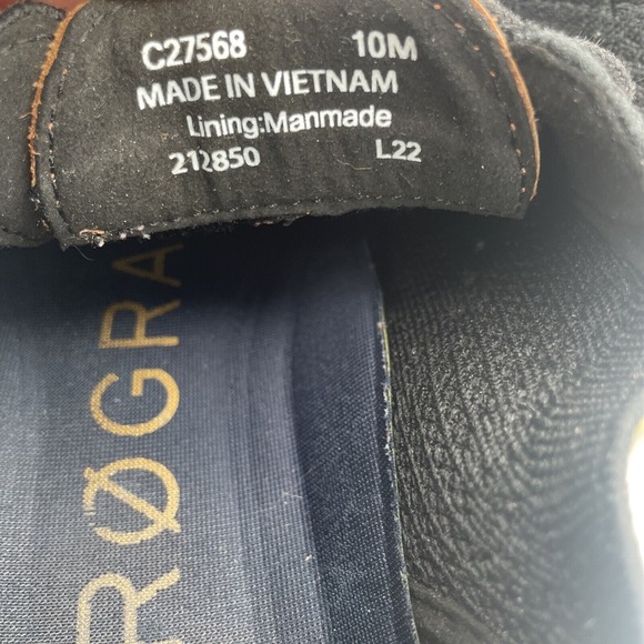 Cole Haan Zerogrand‎ Stitchlite Black Oxford Shoes C27568 Mens Size 10 M - Picture 6 of 8